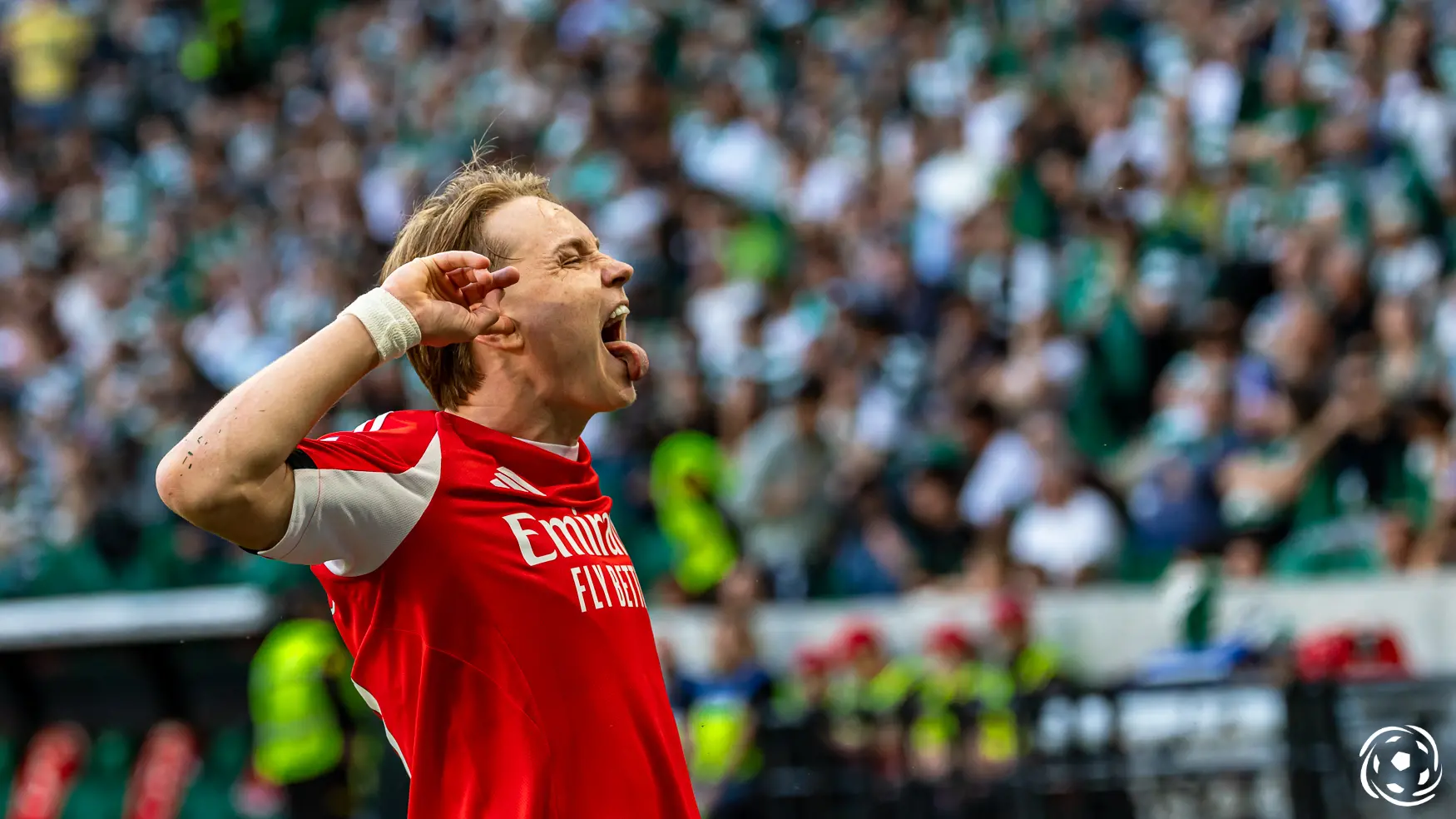 Andreas Schjelderup eleito o melhor avançado do mês de abril da Primeira Liga